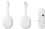 Медіаплеєр Google Chromecast HD with Google TV Snow (GA03131) - фото 2