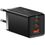 Сетевое зарядное устройство Baseus GaN5 Pro Fast Charger USB + 2USB-C 65W (with Type-C to Type-C cable) Black (CCGP120201) - фото 1