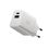 Мережевий зарядний пристрій Native Union Fast GaN Charger PD 45W (1 USB-C + 1 USB-A) Port White (FAST-PD45AC-WHT-EU) - фото 1