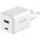 Сетевое зарядное устройство Proove Pocket GaN 45W (Type-C + USB) (white) (WCPG45110002) - фото 3