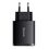 Сетевое зарядное устройство Baseus Compact Quick Charger 30W QC+ PD (1Type-C + 2USB) - Black - фото 1