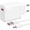 Мережевий зарядний пристрій Xiaomi 67W HyperCharge Combo White Type-C cable (BHR9465EU) (EU) - фото 1