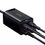 Сетевое зарядное устройство Baseus GaN3 Pro 65W (2 Type-C + 2 USB) + Кабель Type-C to Type-C 100W (1m) CCGP040101 - фото 3