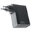 Сетевое зарядное устройство Mcdodo [CH-8105 Pro] GaN 3-Port Fast Charger 2xUSB-C+USB 100W [with cable USB-C] (Black) - фото 2