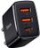 Сетевое зарядное устройство Baseus Compact Quick Charger 2xUSB U+C 30W Black (CCXJ-E01) - фото 1