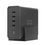 Мережевий зарядний пристрій Native Union Fast GaN Charger PD 140W Desktop USB-C 4-Port Black (FAST-PD140-BLK-EU) - фото 1