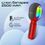 Мікрофон для караоке Promate VocalMic Bluetooth LED Red (vocalmic.red) - фото 2