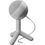 Мікрофон Logitech G Yeti Orb RGB Gaming Mic with Lightsync Off-White (988-000558) - фото 2