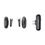Беспроводной петличный микрофон Acefast [R1] Wireless Magnetic Lavalier Microphones (Black) - фото 4