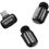 Беспроводной петличный микрофон Boya mini 2-04 Type-C Black - фото 1
