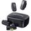 Микрофонная радиосистема Hollyland LARK A1 Combo (2TX+Lightning RX+USB-C RX) Space Gray - фото 1
