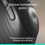 Мышка Logitech Signature Comfort Plus M850L Wireless/USB-C Graphite (910-007715) - фото 2