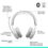 Гарнітура Logitech Zone Wireless 2 ES Off-White (981-001508) - фото 6