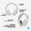 Bluetooth-гарнітура Logitech Zone Vibe 100 Wireless OffWhite (981-001219) - фото 2