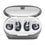 Навушники JBL Soundgear Clips White (JBLSNDGEARCLWHT) - фото 1