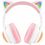 Навушники Proove Kids LumiCat (APP) white/pink (HPLC0001AP25) - фото 2