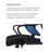 Крісло АКЛАС Доріан BL TILT Синій K-08 Blue OS-3000 Black (144000) - фото 12