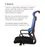 Крісло АКЛАС Доріан BL TILT Синій K-08 Blue OS-3000 Black (144000) - фото 7