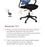 Крісло АКЛАС Доріан BL TILT Синій K-08 Blue OS-3000 Black (144000) - фото 13