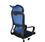 Крісло АКЛАС Доріан BL TILT Синій K-08 Blue OS-3000 Black (144000) - фото 16