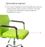 Крісло АКЛАС Кап FX СН TILT Зелений PU lime green (9902) - фото 8