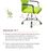 Крісло АКЛАС Кап FX СН TILT Зелений PU lime green (9902) - фото 12