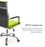 Крісло АКЛАС Кап FX СН TILT Зелений PU lime green (9902) - фото 11