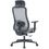 Офісне крісло OfficePro Wave OC599-B-DG-DG Black/Dark Gray - фото 4