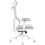 Офісне крісло OfficePro Elegant OC600-W-LG-LG White/Light Gray - фото 3