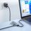 Адаптер HUB WIWU Alpha 541BC Type-C to 3xUSB+USB3.0+PD 100W - фото 3