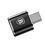 Адаптер Baseus USB Female To Type-C Male Adapter Converter Black (CATOTG-01) - фото 3