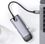 HUB Mcdodo [HU-7420] 10in1 USB-C to 2xUSB3.0+2xUSB2.0+VGA+HDMI+RJ45+SD/Micro SD+PD 100W (Grey) - фото 3