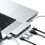 Мультипортовий адаптер Satechi Aluminum USB-C Pro Hub Mini Adapter Silver (ST-UCPHMIS) - фото 2