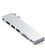 Мультипортовый адаптер Satechi Aluminum USB-C Pro Hub Slim Adapter Silver (ST-HUCPHSS) - фото 1
