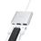 Переходник Hub Hoco HB14 USB, HDMI, Tupe-C /gray - фото 2