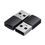 Адаптер Satechi Type-A to Type-C Adapter Space Black (2pcs) (ST-A2TAUCC) - фото 1