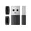 Адаптер Satechi Type-A to Type-C Adapter Space Black (2pcs) (ST-A2TAUCC) - фото 2