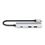 Адаптер Satechi 4-in-1 USB-C Slim Multiport Adapter 4K Silver (ST-P4SS) - фото 3
