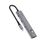 Адаптер HUB WIWU Docking Station 8in1 USB-C to 2xUSB3.0+2xUSB-C+HDMI+SD/MicroSD+PD 100W (Wi-HB001) - фото 2