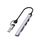 Хаб WIWU Type-C Sin1 ZOLOUSB-C/USB-A HUB /gray (Wi-HB003) - фото 1
