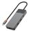 Адаптер HUB WIWU [A721HD] Linker 7in1 USB-C to USB-C+2xUSB3.1+HDMI+SD/MicroSD+PD 100W - фото 1