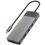 Адаптер HUB WIWU [A921HV] Linker 9in1 USB-C to USB-C+USB2.0+2xUSB3.0+SD/MicroSD+VGA+HDMI+PD 100W - фото 1