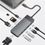Адаптер HUB WIWU [A921HV] Linker 9in1 USB-C to USB-C+USB2.0+2xUSB3.0+SD/MicroSD+VGA+HDMI+PD 100W - фото 3