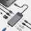 Адаптер HUB WIWU [A923RPT] Linker 9in1 USB-C to USB-C+2xUSB2.0+2xUSB3.1+SD/MicroSD+RJ45+PD 100W - фото 3