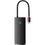 Хаб Baseus Lite Series 6-Port Type-C HUB Docking Station (Type-C to HDMI+USB3.0*2+PD+SD/TF) Black (WKQX050101) - фото 1