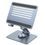 Подставка для ноутбука HOCO PH52 Might metal rotating tablet desktop holder Metal Gray - фото 1