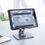 Подставка для ноутбука HOCO PH52 Might metal rotating tablet desktop holder Metal Gray - фото 3