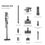 Вертикальный + ручной пылесос (2в1) Dreame Cordless Vacuum Cleaner R20 (VTV97A) - фото 2