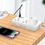 Сетевой фильтр Hoco AC8A 3USB + USB-C 220V 30W PD 1.5m - white - фото 3