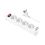 Сетевой фильтр Hoco NS1 Aura 4-bit PD 20W 2xUSB+Type-C white - фото 1